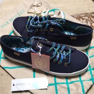 Keds Shoes Navy Blue Rifle Paper Co.  Stitchfix